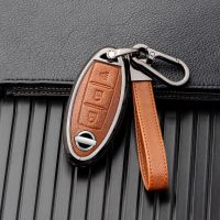 Car Key Cover Case Holder Protection For Nissan Juke Leaf Micra K12 Note Patrol Qashqai J11 J10 Tiida Versa X-Trail T32 Infiniti