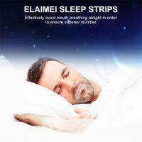 【2023】 Sleep Strips Anti Snore Mouth Tape กาวในตัวสำหรับการบรรเทาอาการนอนกรนและการปรับปรุงคุณภาพการนอนหลับ D0UE