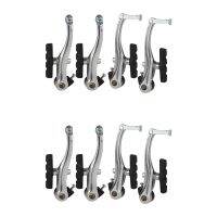 4Pair V Brake Universal Bicycle V Brake Mountain Bike V Brakes Clamp Set with Brake Pads