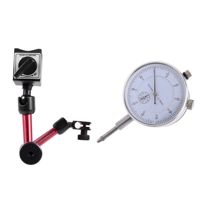 Universal Dial Indicator On/Off Base Stand Holder with Dial