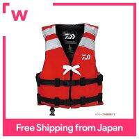 DAIWA เสื้อกั๊กลอยน้ำเด็กสีแดง L DF-3921