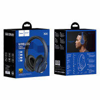 หูฟังบลูทูธ Hoco Headphones W28 Brilliant wireless and wired with mic บลูทูธ5.0 (แท้100%)