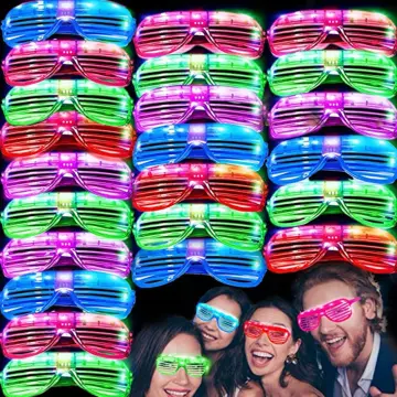 LED Glasses for Party Favors Neon Party Supplies Glow Toy - China LED  Glasses and Party Supplies price