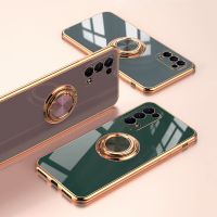 【Enjoy electronic】 Luxury Plating Silicone Magnetic Case For OPPO Find X3 Lite Pro X3Lite X3Pro Phone Soft Shell Full Protective Covers coque funda