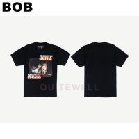 BoB-QWT95-1 CAT BLACK เสื้อยืดดำSMLXL-3XL