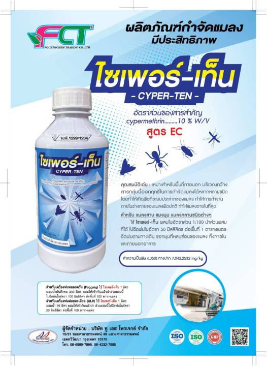 น้ำยาพ่นยุงไซเพอร์-เท็น-ก-2-กระป๋อง-ส่งฟรี-มีบริการเก็บเงินปลายทาง