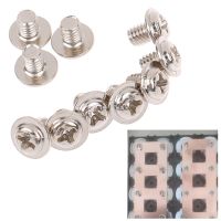 【CW】 10Pcs 32650 lithium assembly screws nuts spacers M4 cross round head for fixed access