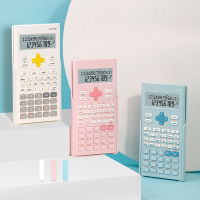 Scientific Function Calculator Student Multifunctional Scientific Calculator Mini Portable Two-line Display Cute Calculator