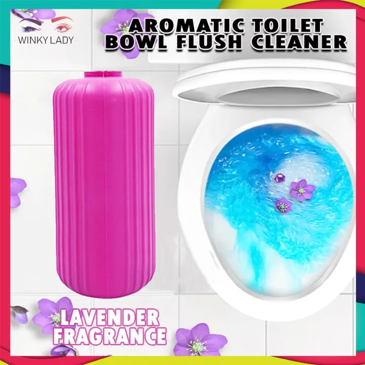 Aromatic Toilet Bowl Flush Cleaner Toilet Deodorant Antibacterial