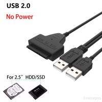 สายเคเบิล3.0 USB อะแดปเตอร์จ่ายไฟ2.5 3.5นิ้วแผ่นฮาร์ดไดรฟ์อุปกรณ์เชื่อมต่อภายนอก SSD เอชดีดี22Pin อะแดปเตอร์ Sata Usb