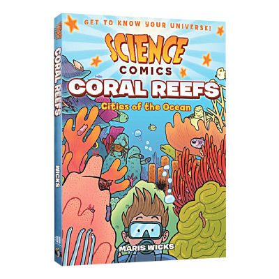 Science comics coral reefs English original science comics coral reefs English childrens exploration and cognition stem books natural science popularization English books