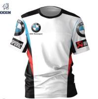 (ALL IN STOCK XZX)    BMW Logo Short Sleeved T-shirt 3D Printing Men and Women 034   (FREE NAME PERSONALIZED)