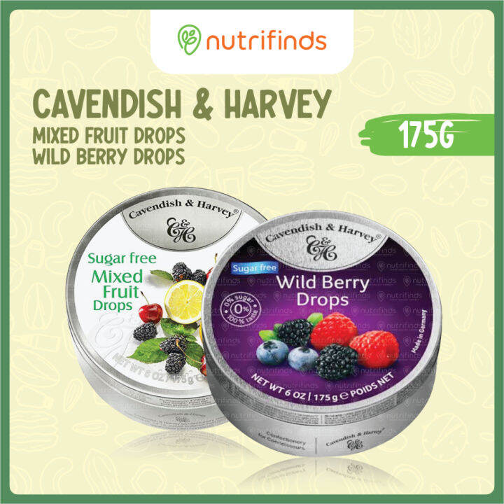 Cavendish/Simpkins Sugar and Gluten Free Mixed Fruit Travel Sweets