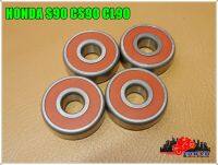 HONDA S90 CS90 CL90 WHEEL BEARING F&amp;R (code 6301) SET (4 PCS.)  // ชุดลูกปืนล้อ หน้า และ หลัง รหัส 6301 จำนวน 1 เซ็ท 4 ตัว