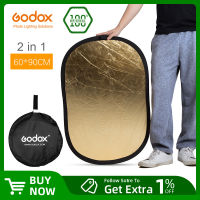 60X90cm Godox 80ซม. 110ซม. 150X200cm 100X150cm 2 In 1พับได้แสงสะท้อนสำหรับสตูดิโอหลายแผ่นสะท้อนแสงสำหรับถ่ายภาพ