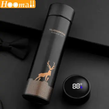 380ml 510ml Smart Thermos Coffee Cup Stainless Steel insulated Cup Digital  LED Temperature Display Mug For Hot/Ice Coffee