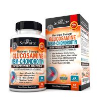 W Us Bioschwartz Glucosamine Chondroitin Msm2110mg ที่มีอาหารเสริมข้อต่อเคอร์คูมิน