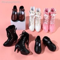 2022 New 60CM Doll Boots For 1/3 Doll Shoes PU Leather Fabric Shoes Doll Accessory 7.8CM Doll Wearing Play House Accessory