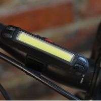 ✧ↂ❀ Bike Bicycle Light USB LED Rechargeable Night Riding Taillight Outdoor Bright Single Lamp Mountain Bike Led Warning Taillight