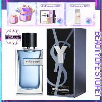 ✅【EXP: 2024-11】ของแท้ YSL Y EAU DE TOILETTE 100ML THE ALL NEW FRESH AND WOODY FRAGRANCE WITH GERANIUM, LAVENDER, AND INCENSE/ Yves Saint Laurent