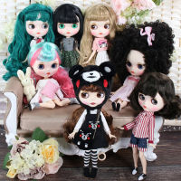 ICY DBS Blyth ชุดตุ๊กตา Blyth แกะสลักใหม่ริมฝีปากใบหน้าชุดร่วมร่างกายรองเท้าบวก16 BJD