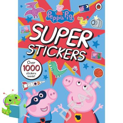 Bought Me Back ! YES ! &gt;&gt;&gt; Peppa Pig Super Stickers Activity Book Paperback หนังสือภาษาอังกฤษ พร้อมส่ง