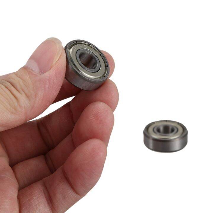 12-pcs-608z-22mm-x-8mm-x-7mm-single-row-deep-groove-ball-bearing