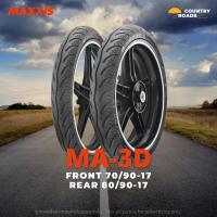 ยางมอเตอร์ไซค์ Maxxis MA3D set 70/90-17, 80/90-17 ลายเพชร