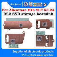 GK8NK R4 RT4G1 8F83M YDKGW สำหรับ Alienware M15 WJH5D แล็ปท็อป M2 2230ถึง2280 SSD วงเล็บเก็บการ์ดฮีทซิงค์