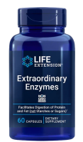 Life Extension Extraordinary Enzymes / 60 Capsules