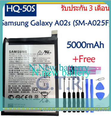**แบตเตอรี่ แท้ Samsung Galaxy A02s (SM-A025F)  HQ-50S 5000mAh GH81-20119A  รับประกัน 3 เดือน