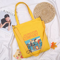 2021 Canvas Tote Bag for Women Designer Brand Handbag Shopper With Anime Wallets Zipper Shoulder Bag Girls Female Crossbody Bags