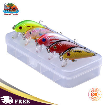 Mini เหยื่อปลาซิวชุด5Cm 4G Bionic เหยื่อปลอมประดิษฐ์ Hard Lure อุปกรณ์ตกปลาสำหรับน้ำจืดน้ำเค็ม