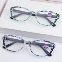 【cw】 Women 39;s Glasses New Trend Printed Frame Reading Glasses Men Eye Protection Anti Blue Light Presbyopia Eyeglasses 1.0 4.0 ！