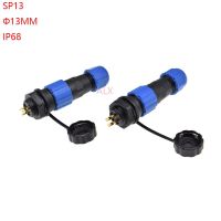 SP13 IP68 waterproof connector male plug &amp; female socket 2/3/4/5/6/7/8/9 pin panel Mount wire cable connector aviation plug Electrical Connectors