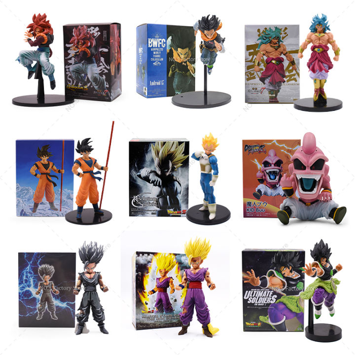 Anime Dragon Ball Figure Goku And Burdock Pvc Action Figurine Father Amp;  Son Brinquedos Model Toys Collectible Kids Colour 19cm Goku No Box | Fruugo  NO