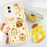 Orico เคส Y02A นิ่มแฟชั่น Y02T Vivo V17 Pro,เคสโทรศัพท์หยัก Pom Pom Purin การ์ตูนกันกระแทกเคสโทรศัพท์มือถือป้องกันกล้องคลุมทั้งหมด