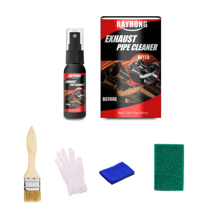 30ml Car Exhaust Pipe Cleaner Kit MultiPurpose Metal Pipe Derusting