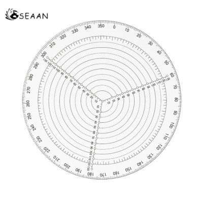 30ซม. เครื่องกลึง Centering ไม้บรรทัดงานไม้ Center Positioning เครื่องมือ Hand-Drawing Circle Ruler