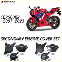 ☑✑○ รถจักรยานยนต์ CBR600RR ที่ฝาปิดเครื่องยนต์สำหรับ HONDA CBR600RR CBR600 RR 2007-2023รองชุดป้องกันเครื่องยนต์