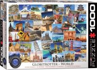 จุด จัดส่งฟรี Eurographics แคนาดา นำเข้าปริศนา ออสเตรเลีย Global Travel 1000 ชิ้น