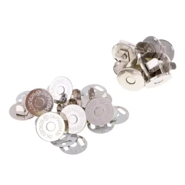 20 Sets Magnetic Button Clasp Snaps 18mm - Great for Sewing, Craft, Purses,  Bags, Clothes, Leather 