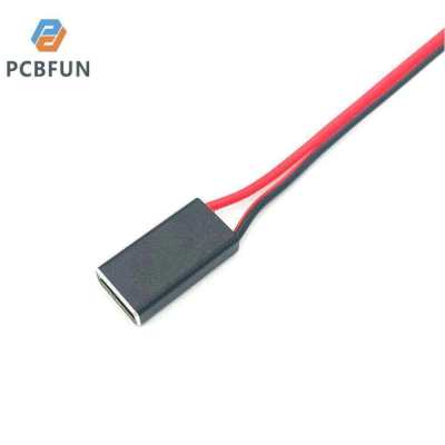 pcbfun USB C QC 2.0 3.0 DC โมดูลทริกเกอร์แรงดันไฟฟ้า DC 9V 12V 20V ปรับได้พลังงานชนิด C หัวเปลี่ยนสายชาร์จบอร์ด