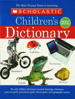 Original English Dictionary of learning music for children scholastic children S Dictionary English word reference book teaching aids primary school junior middle school learning Popular Science Encyclopedia English Original Illustrated Dictionary