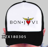 Bon Jovi Rock Black baseball cap Mesh Hat Multi Style 03