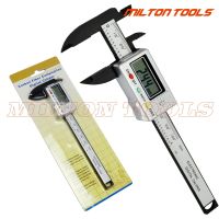 150mm/6 Carbon Fiber Digital Caliper 100mm/4inch plastic Vernier Caliper gauge electronic plastic caliper slider ruler gauge