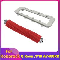 Roller Brush &amp; Main Brush Cover White &amp; Red Replacement Parts Home Appliance Accessories for Q / P10 A7400RR Robot Vacuum Cleaner