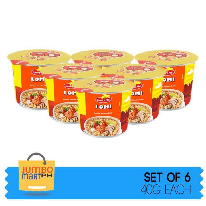 LUCKY ME LOMI INSTANT NOODLE SOUP 40G / SET OF 6 | Lazada PH