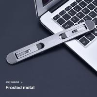 Holder Universal Laptop Stand Foldable Computer Folding Invisible Notebook Bracket Desktop Adjustable Laptop Cooling Laptop Stands