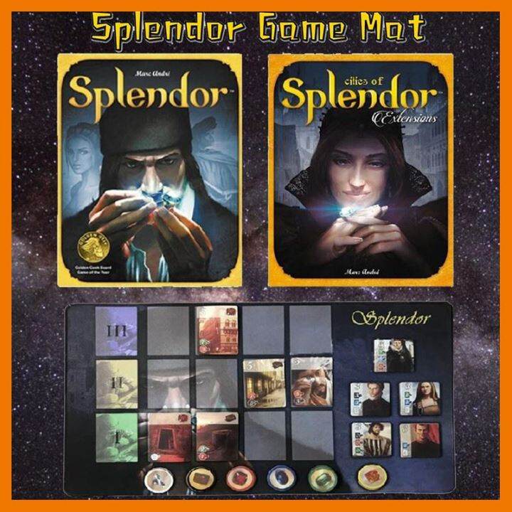 สินค้าขายดี-splendor-mat-board-game-24-x-14-inch-ของเล่น-โมเดล-ทะเล-ของเล่น-ของขวัญ-ของสะสม-รถ-หุ่นยนต์-ตุ๊กตา-สวนน้ำ-สระน้ำ-ฟิกเกอร์-model